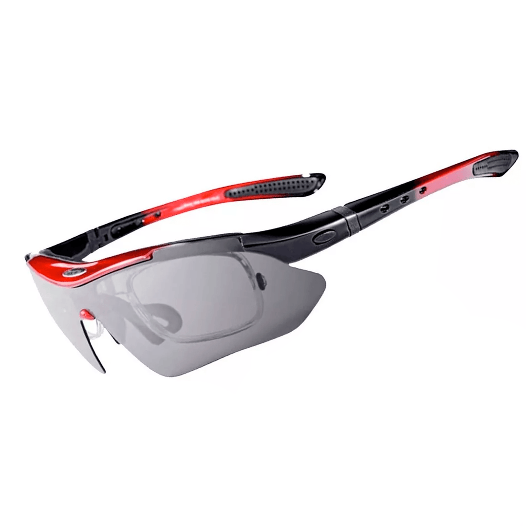 Gafas de Sol Polarizadas RockBros, 100% UV, Set de 5 Lentes, Deportes al Aire Libre. - MAGICAL OUTDOOR