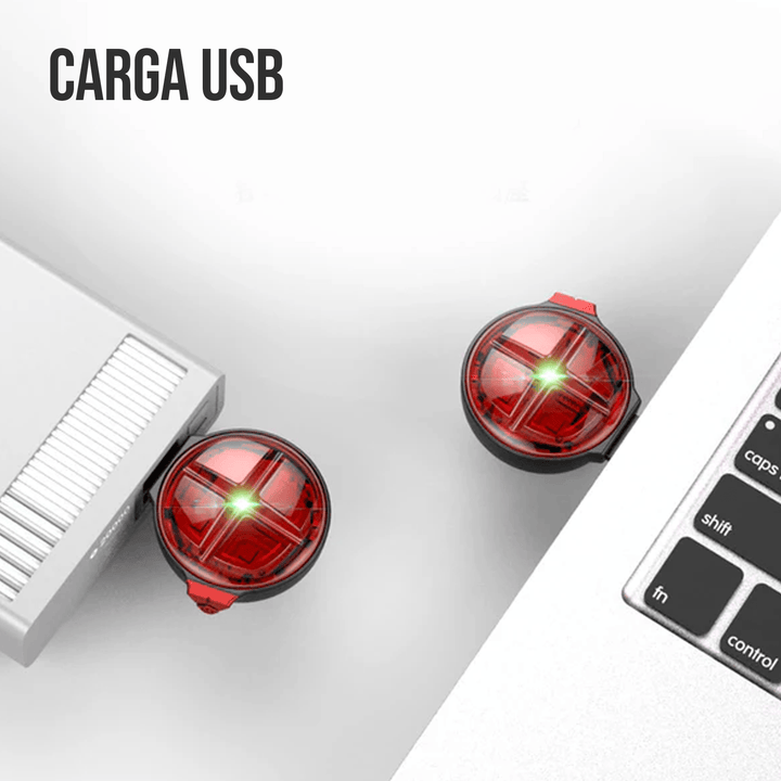 Luz Trasera Inteligente Twooc T-003 Sensor Movimiento, 100% Led. - MAGICAL OUTDOOR