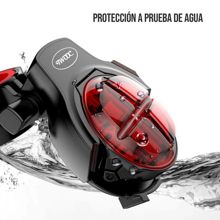 Luz Trasera Inteligente Twooc T-003 Sensor Movimiento, 100% Led. - MAGICAL OUTDOOR