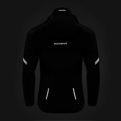 ROCKBROS Chaqueta de Ciclismo Impermeable Cortavientos para Todo Clima - MAGICAL OUTDOOR