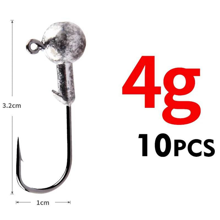 Anzuelos de pesca con cabeza plomada para señuelo blando MEREDITH - MAGICAL OUTDOOR