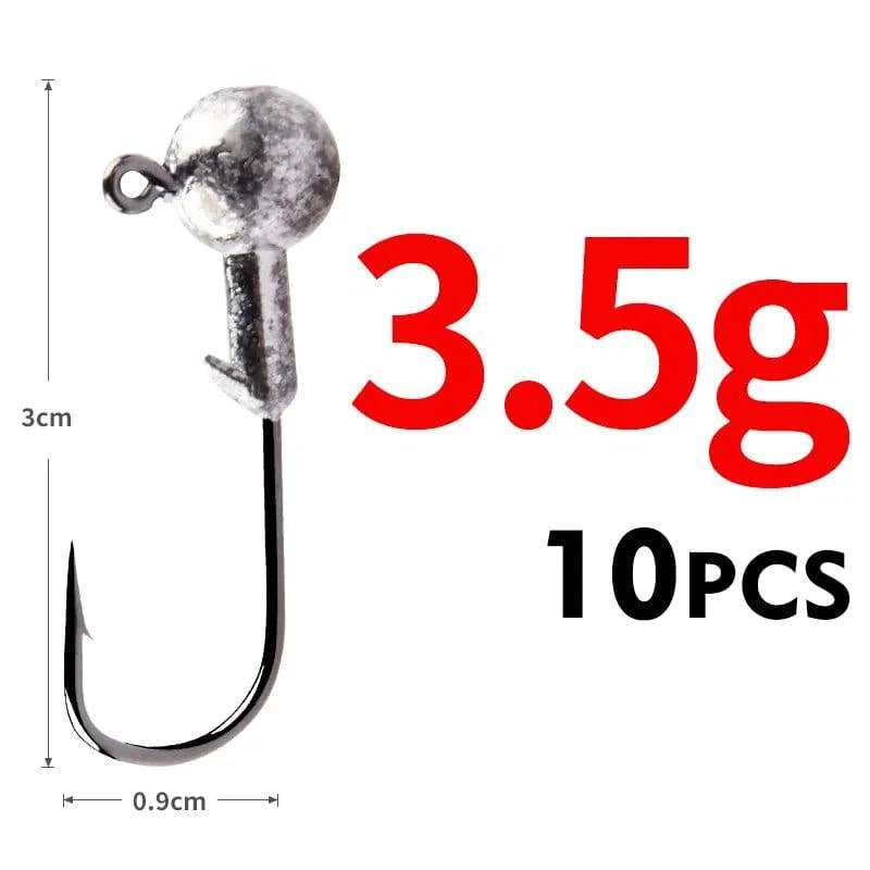 Anzuelos de pesca con cabeza plomada para señuelo blando MEREDITH - MAGICAL OUTDOOR