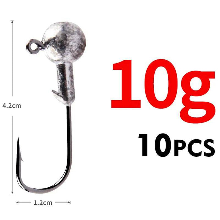 Anzuelos de pesca con cabeza plomada para señuelo blando MEREDITH - MAGICAL OUTDOOR