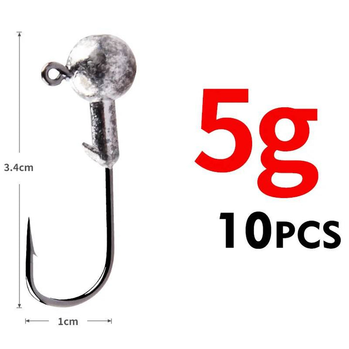 Anzuelos de pesca con cabeza plomada para señuelo blando MEREDITH - MAGICAL OUTDOOR