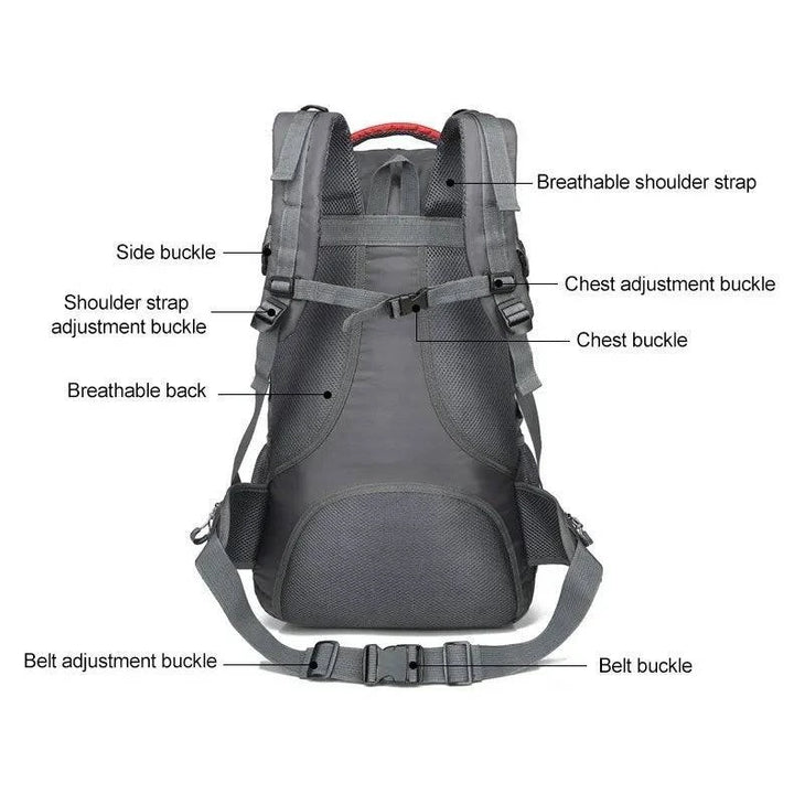 Mochila de viaje impermeable de 40L/60L para actividades al aire libre - MAGICAL OUTDOOR