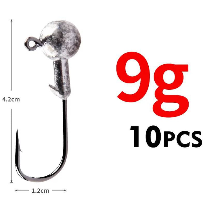 Anzuelos de pesca con cabeza plomada para señuelo blando MEREDITH - MAGICAL OUTDOOR