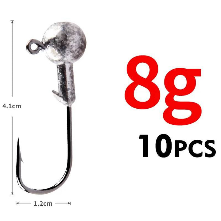 Anzuelos de pesca con cabeza plomada para señuelo blando MEREDITH - MAGICAL OUTDOOR