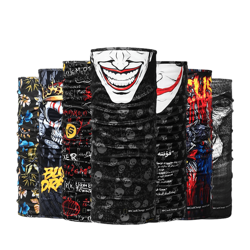 Bandana/Buff/Cuello espatampados caras - MAGICAL OUTDOOR