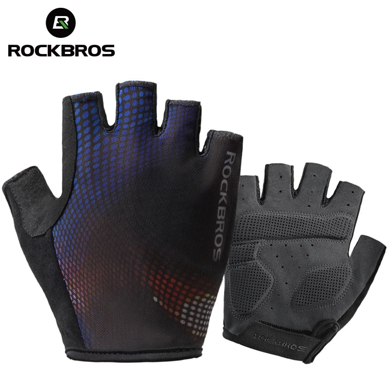 Guantes de ciclismo medio dedo a prueba de golpes ROCKBROS-S257 - MAGICAL OUTDOOR