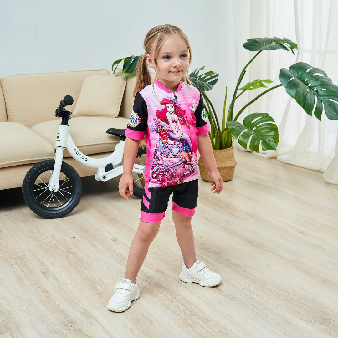 Conjuntos ropa de ciclismo manga corta para niñas - MAGICAL OUTDOOR