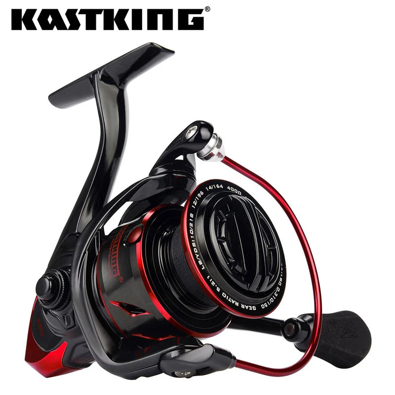 Carrete de pesca giratorio para Spinning KastKing Sharky III 18KG