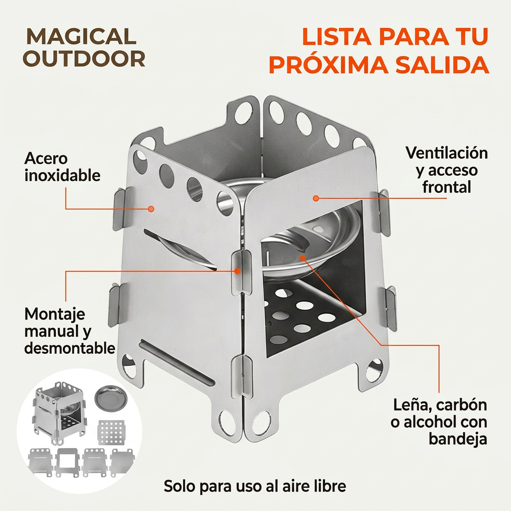 Características de la estufa
