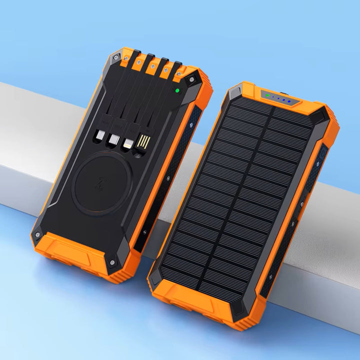 Banco de energía 3 in 1 portátil con carga solar 20000mAh para camping - MAGICAL OUTDOOR