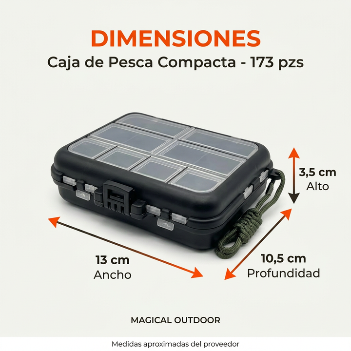 Dimensiones de la caja