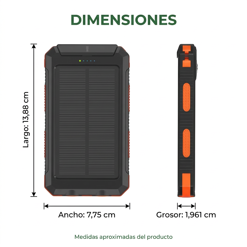 Dimensiones en centímetros