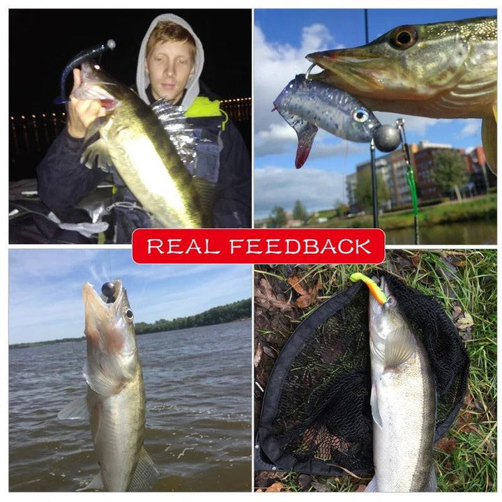 Anzuelos de pesca con cabeza plomada para señuelo blando MEREDITH - MAGICAL OUTDOOR