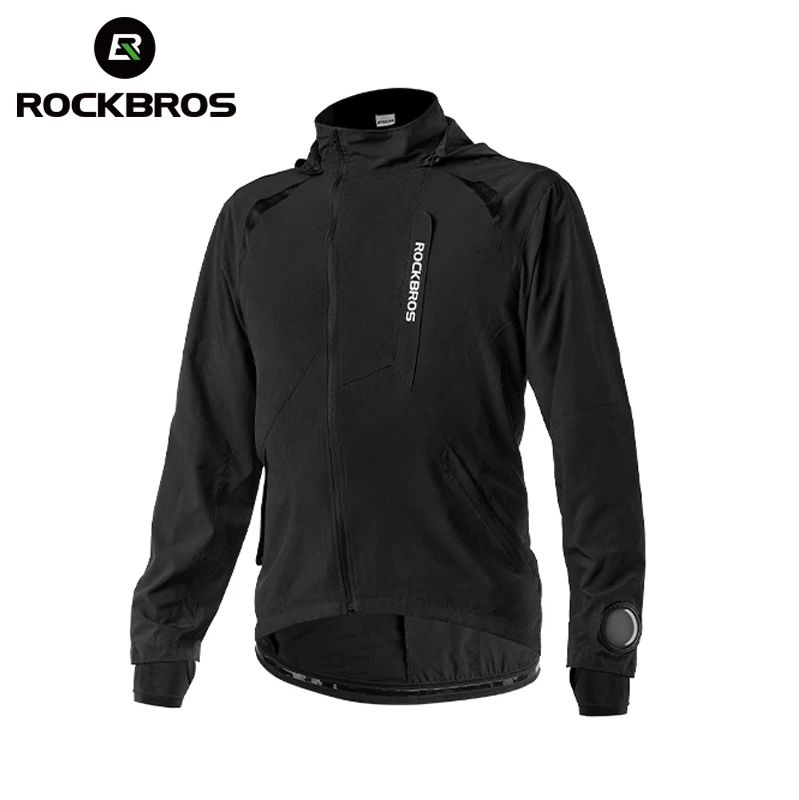 ROCKBROS Chaqueta de Ciclismo Impermeable para Todo Clima - MAGICAL OUTDOOR