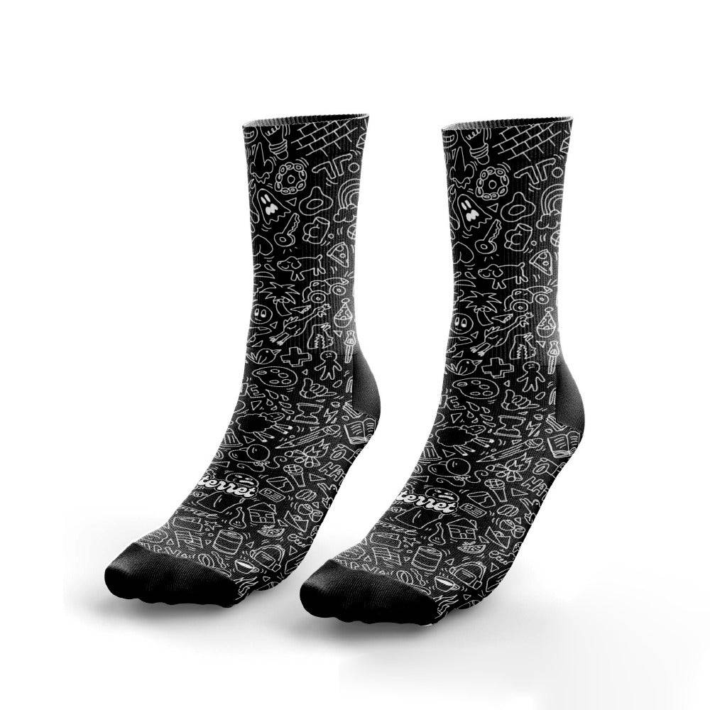 Medias para Ciclismo "Black Full" - MAGICAL OUTDOOR