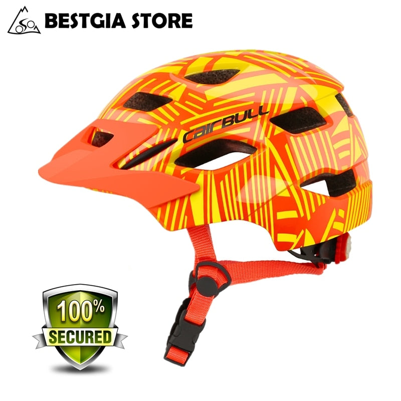 Casco de Ciclismo para Niños, con Luces Traseras - MAGICAL OUTDOOR