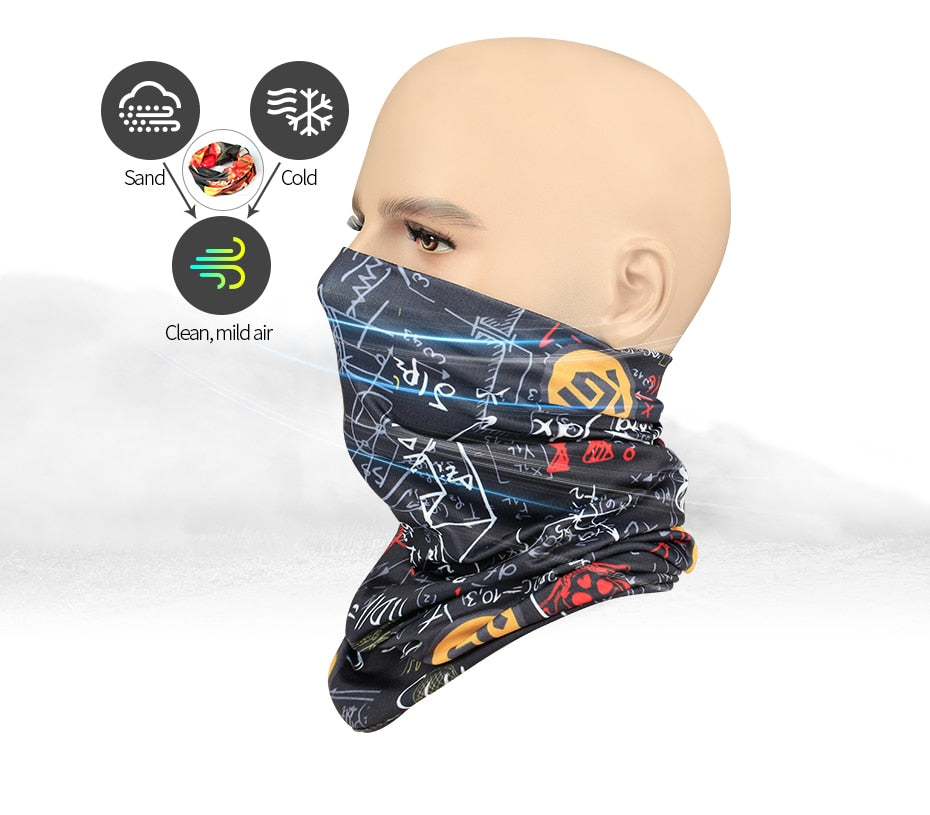 Bandana/Buff/Cuello espatampados caras - MAGICAL OUTDOOR