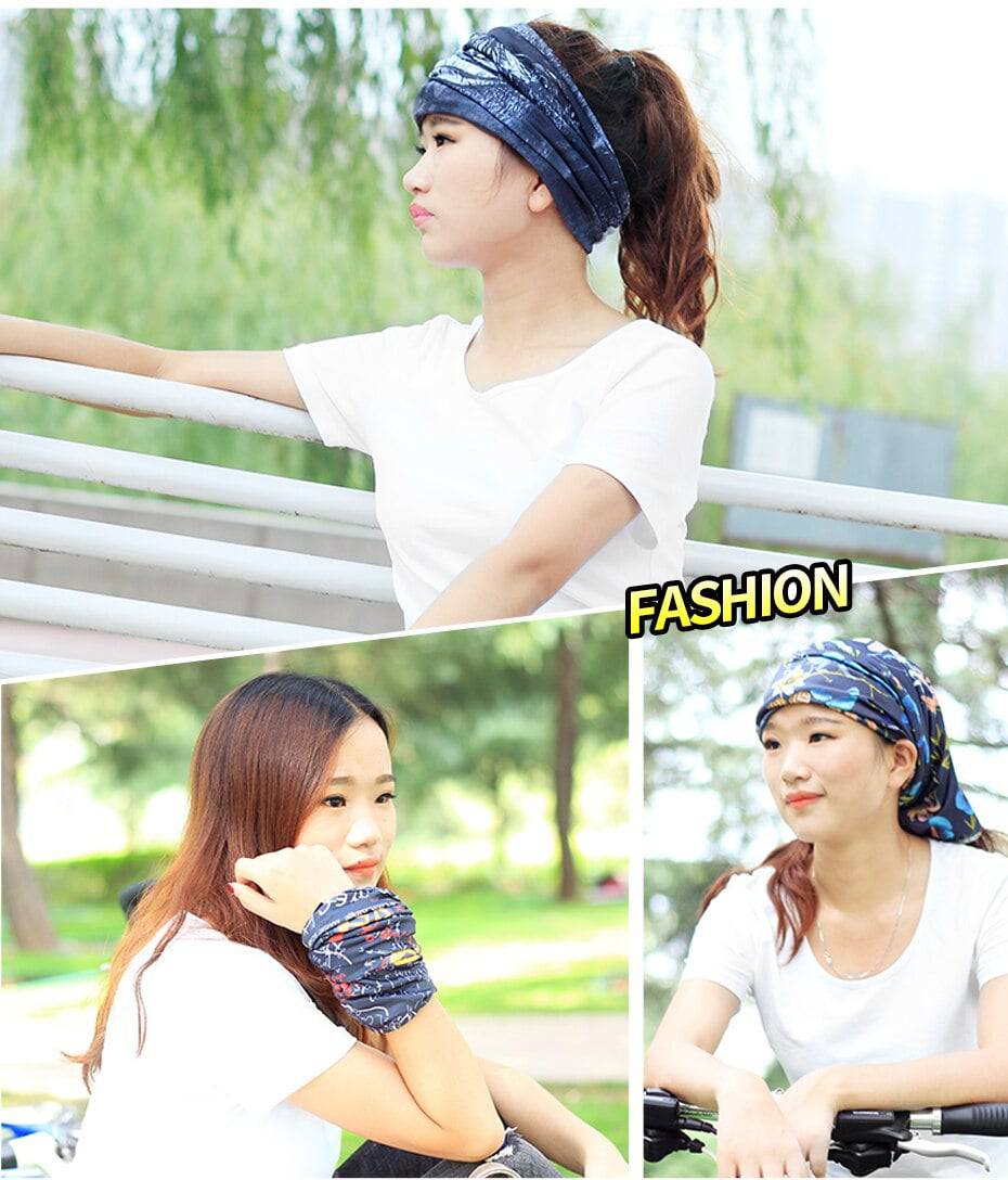 Bandana/Buff/Cuello espatampados caras - MAGICAL OUTDOOR