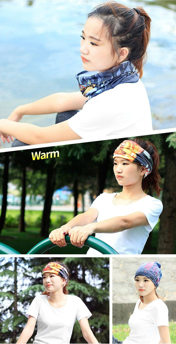 Bandana/Buff/Cuello espatampados caras - MAGICAL OUTDOOR
