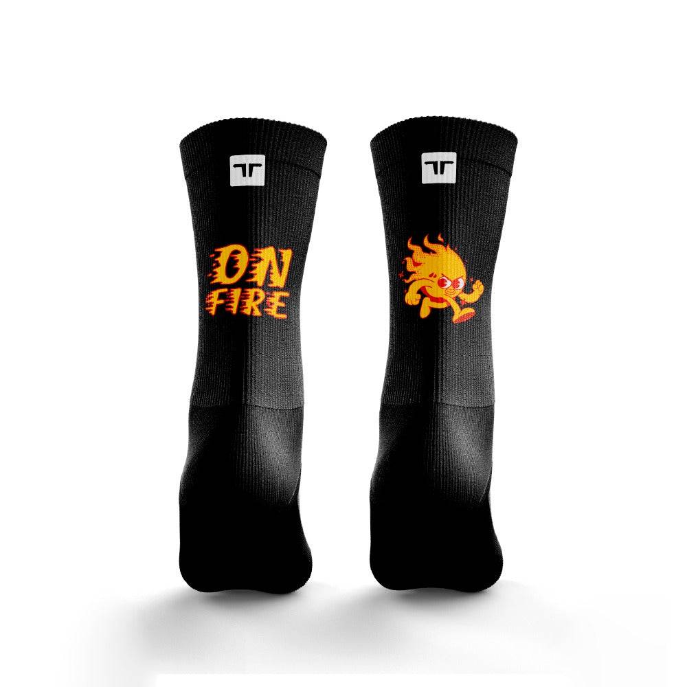 Medias para Ciclismo "On Fire" - MAGICAL OUTDOOR