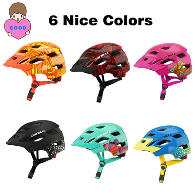 Casco de Ciclismo para Niños, con Luces Traseras - MAGICAL OUTDOOR