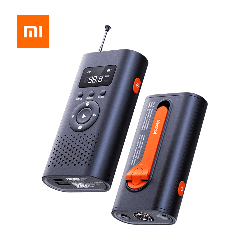 Linterna, radio y generador manual de energía Xiaomi Nextool 6 en 1. - MAGICAL OUTDOOR