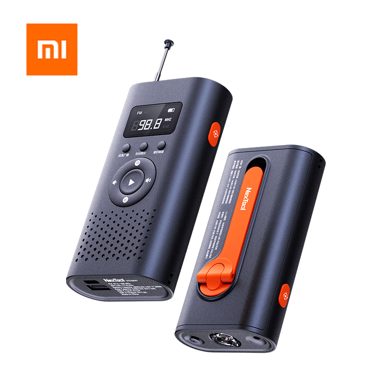 Linterna, radio y generador manual de energía Xiaomi Nextool 6 en 1. - MAGICAL OUTDOOR