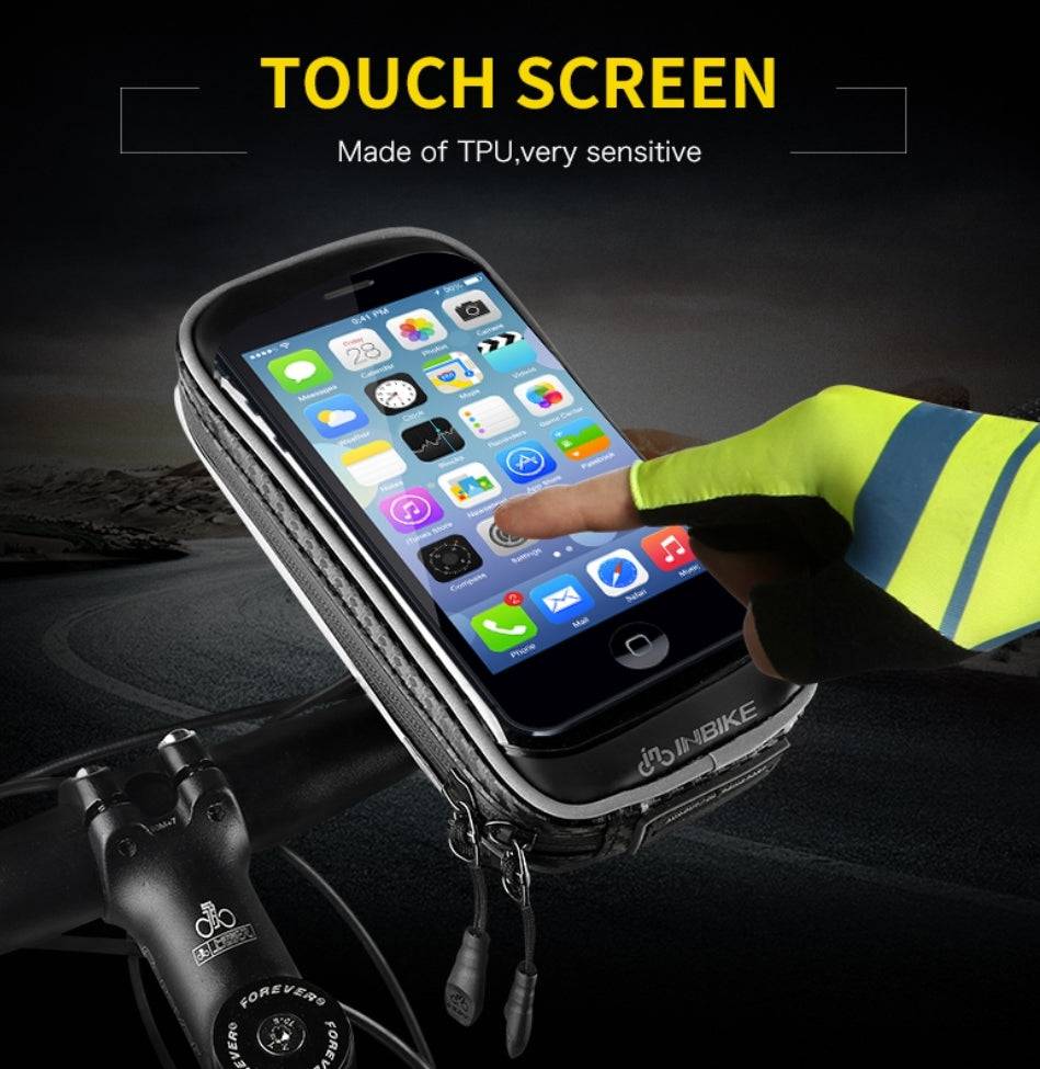 Soporte/estuche Porta Celular 6-6.3", Manillar Bicicleta. - MAGICAL OUTDOOR