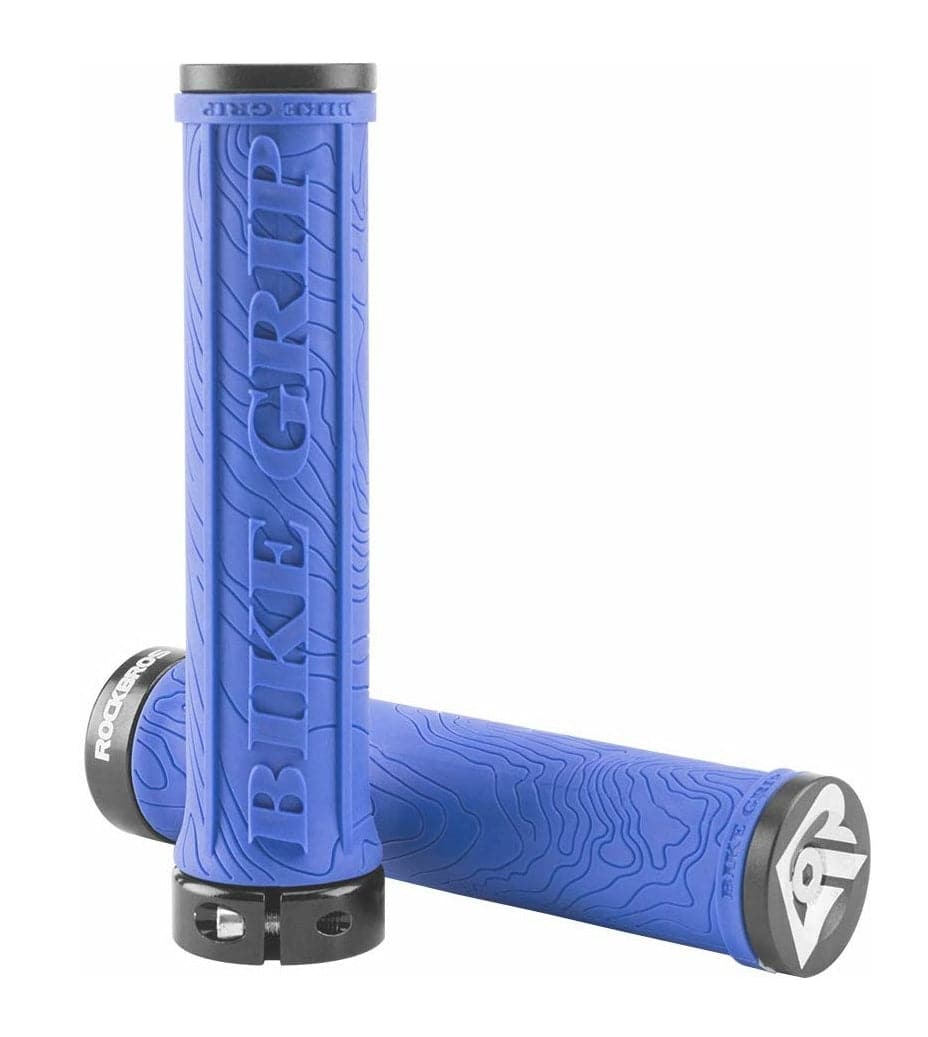 Mangos/Grip, goma TPR, manillar de bicicleta MTB RockBros 2018-14ABK - MAGICAL OUTDOOR