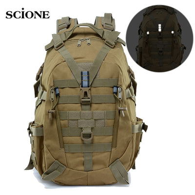 Mochila Táctica, Impermeable, de 40L, Tipo Militar, Unisex. - MAGICAL OUTDOOR