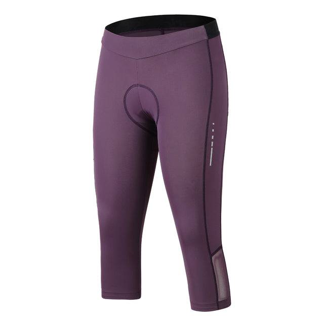 Pantalon de Mujer Mediacaña sin Tirantes para Ciclismo Santic. - MAGICAL OUTDOOR