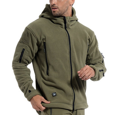 Chaqueta táctica tipo militar de lana térmica para clima frio - MAGICAL OUTDOOR