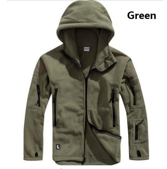 Chaqueta táctica tipo militar de lana térmica para clima frio - MAGICAL OUTDOOR