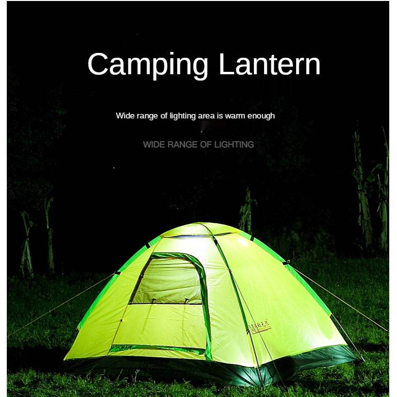 Linterna Solar Impermeable para acampar, Batería de 18650 mAh. - MAGICAL OUTDOOR