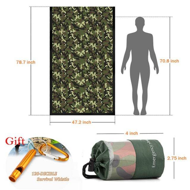 Sleeping Bag Térmico de Emergencia Bivvy, Actividades al Aire Libre. - MAGICAL OUTDOOR