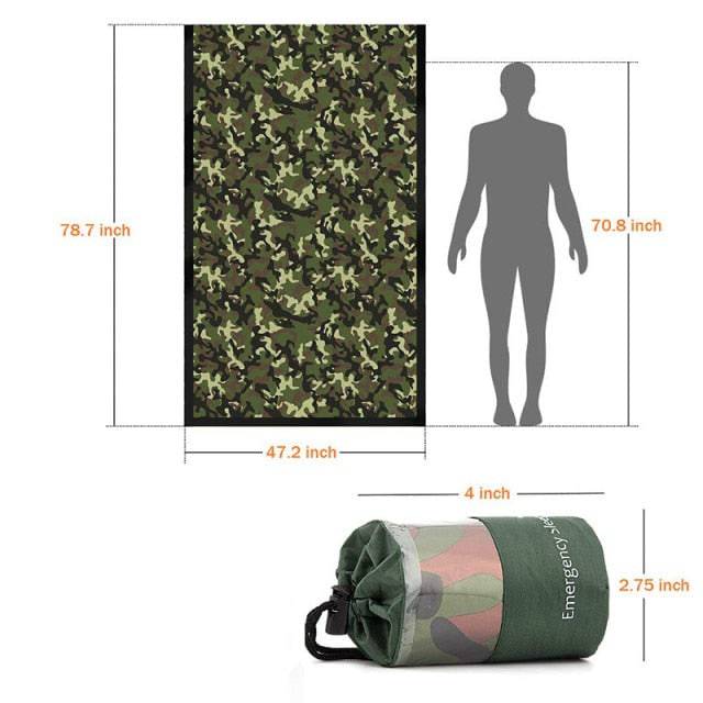 Sleeping Bag Térmico de Emergencia Bivvy, Actividades al Aire Libre. - MAGICAL OUTDOOR