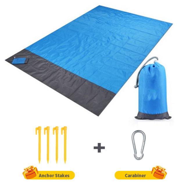 Manta de Playa Impermeable para Acampar de 2 x 2.1m - MAGICAL OUTDOOR