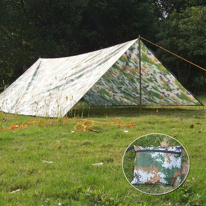 Toldo camuflaje parasol impermeable para acampar de 3x3m - MAGICAL OUTDOOR