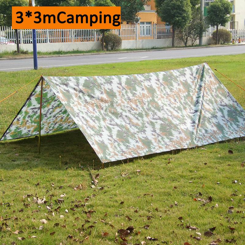Toldo camuflaje parasol impermeable para acampar de 3x3m - MAGICAL OUTDOOR