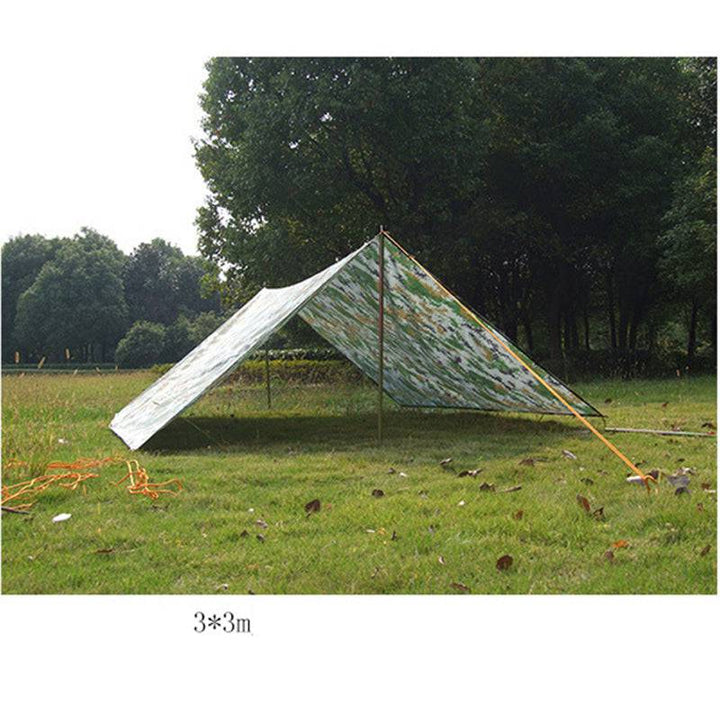 Toldo camuflaje parasol impermeable para acampar de 3x3m - MAGICAL OUTDOOR