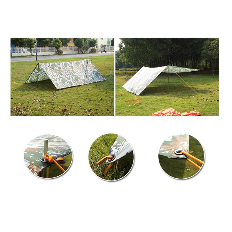 Toldo camuflaje parasol impermeable para acampar de 3x3m - MAGICAL OUTDOOR