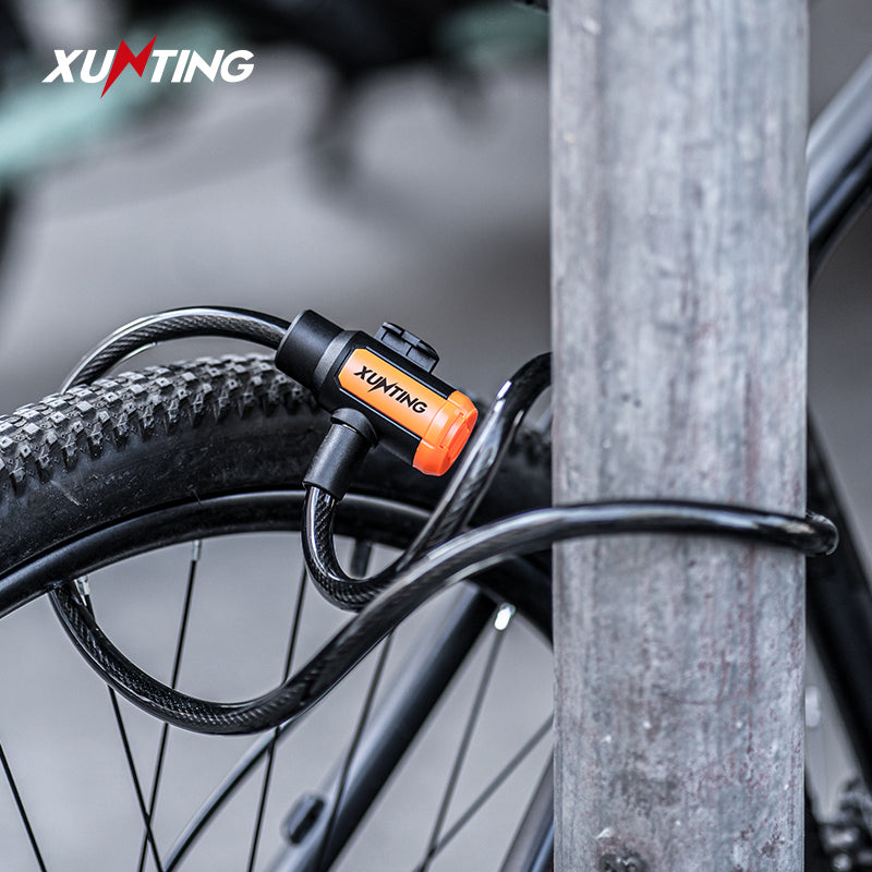 Candado de Cable para Bicicleta Xunting, Antirrobo, Acero. - MAGICAL OUTDOOR