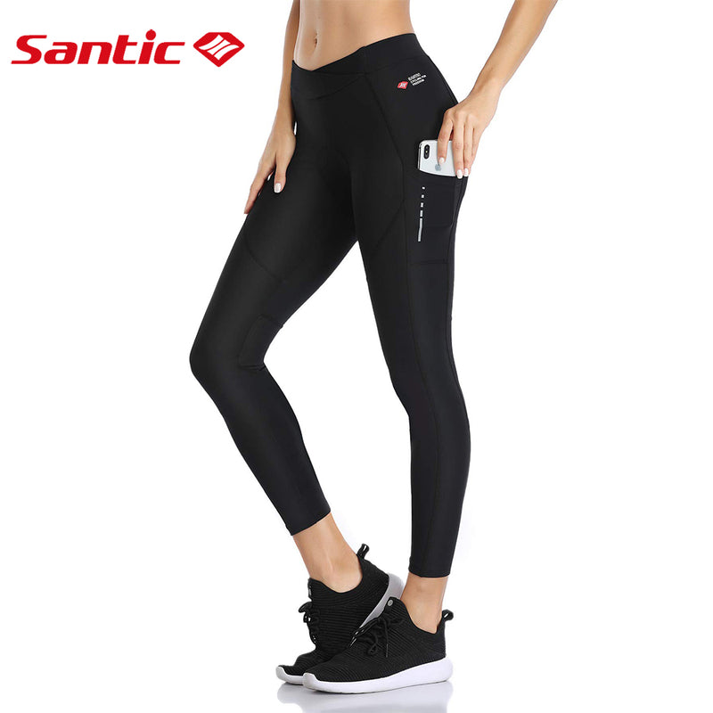 Pantalon Largo de Ciclismo sin tirantes para Mujer Santic - MAGICAL OUTDOOR