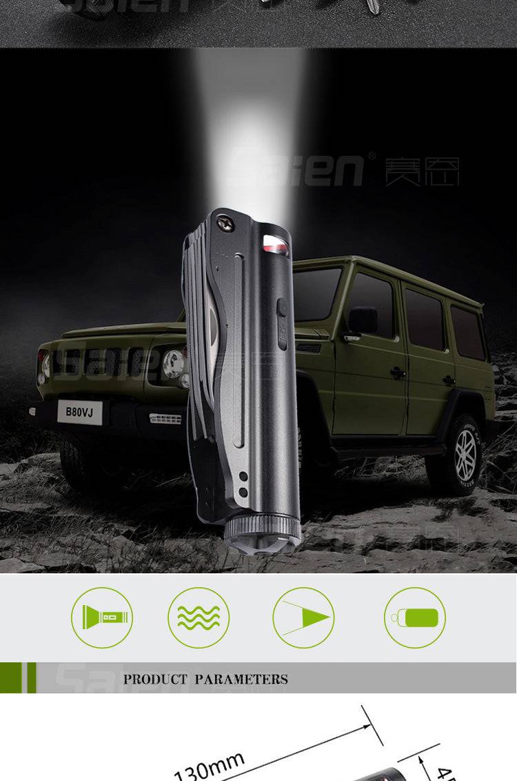 Linterna táctica LED + Multiherramienta 6 en 1. - MAGICAL OUTDOOR