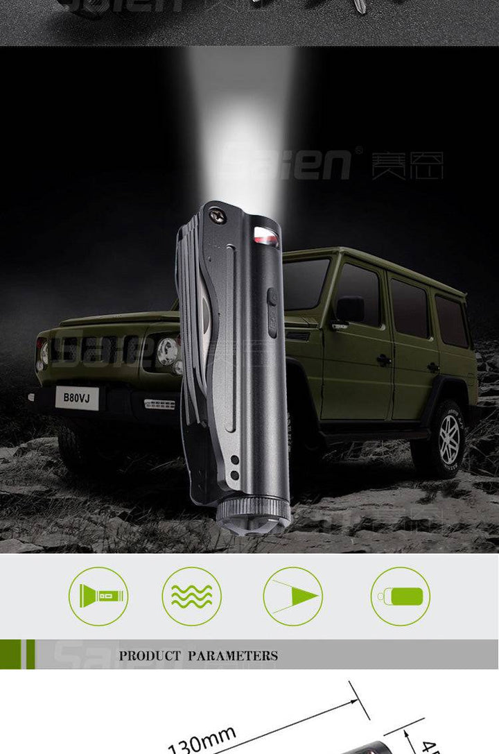 Linterna táctica LED + Multiherramienta 6 en 1. - MAGICAL OUTDOOR