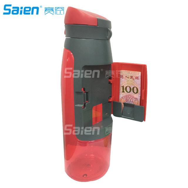 Botella de Agua Deportiva Multifuncional de 25oz/710ml, Compartimento Almacenamiento. - MAGICAL OUTDOOR