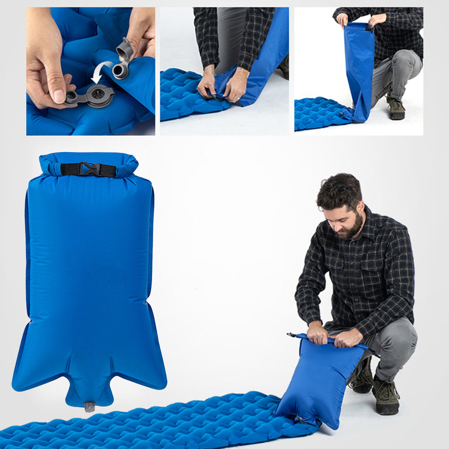 Colchoneta inflable portatil para acampar - MAGICAL OUTDOOR